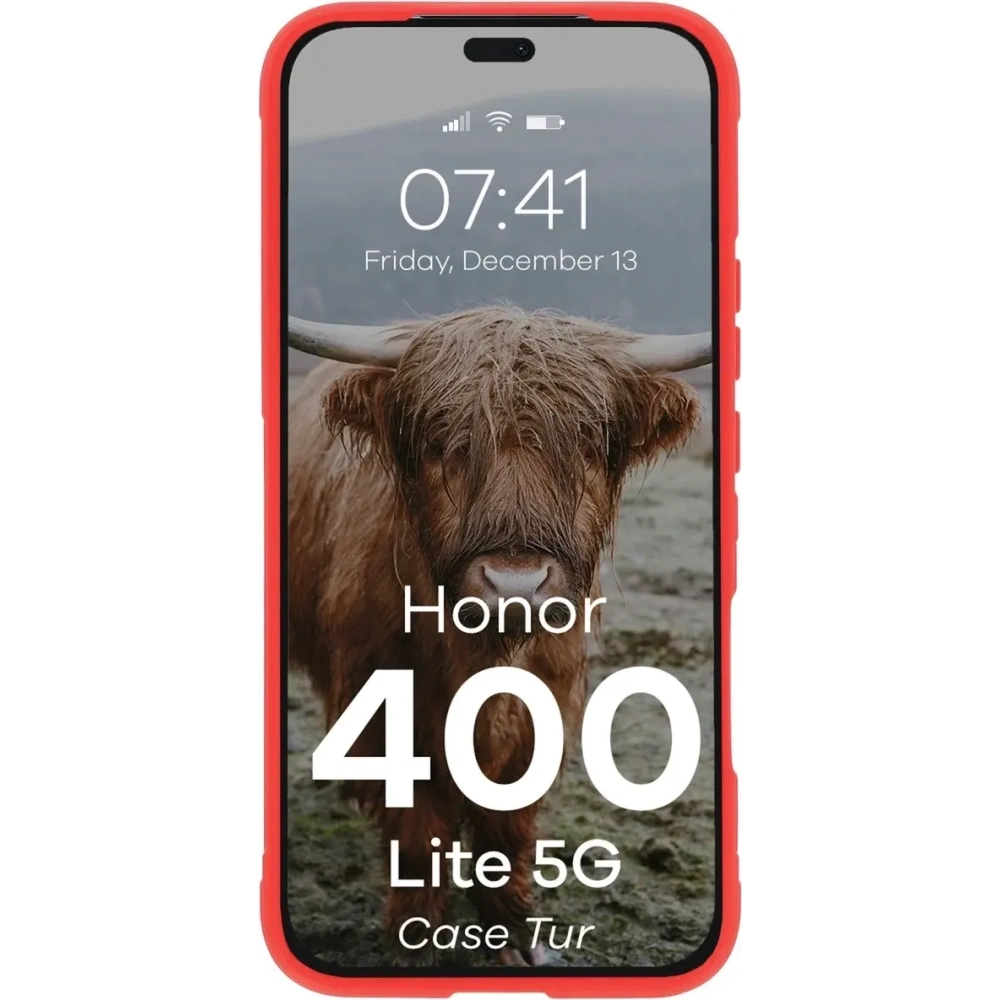 Wholesale Bizon Case Tur Honor 400 Lite 5G red - BIZ9341 - {ean13} - Hurt