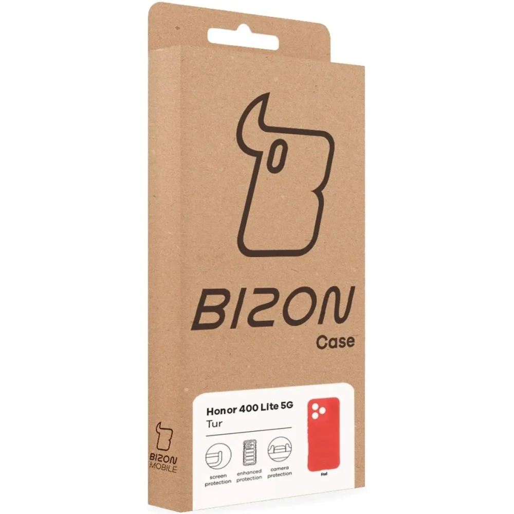 Wholesale Bizon Case Tur Honor 400 Lite 5G red - BIZ9341 - {ean13} - Hurt