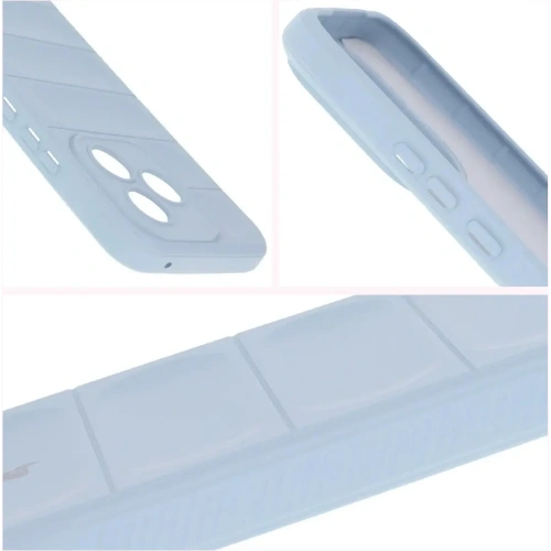 Pancerne etui Bizon Case Tur do Honor 400 Lite 5G jasnoniebieskie