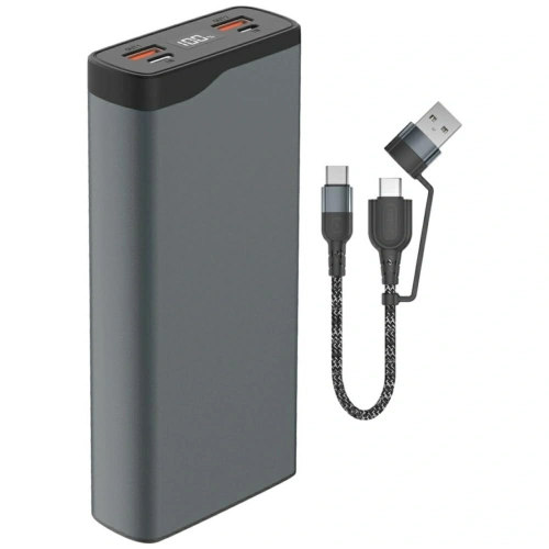 Powerbank 4smarts VoltHub Pro 20000mAh 22.5W QC PD gunmetal