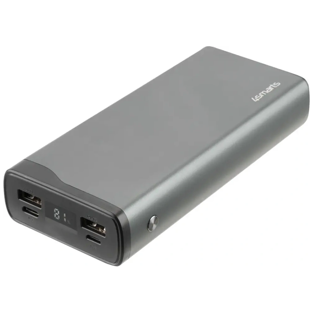 Wholesale 4smarts VoltHub Pro 20000mAh 22.5W QC PD Power Bank gunmetal - 4SMR94 - {ean13} - Hurt