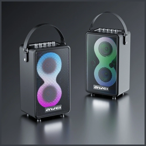 Głośnik bezprzewodowy AWEI KA15 Bluetooth 5.3 70W czarny