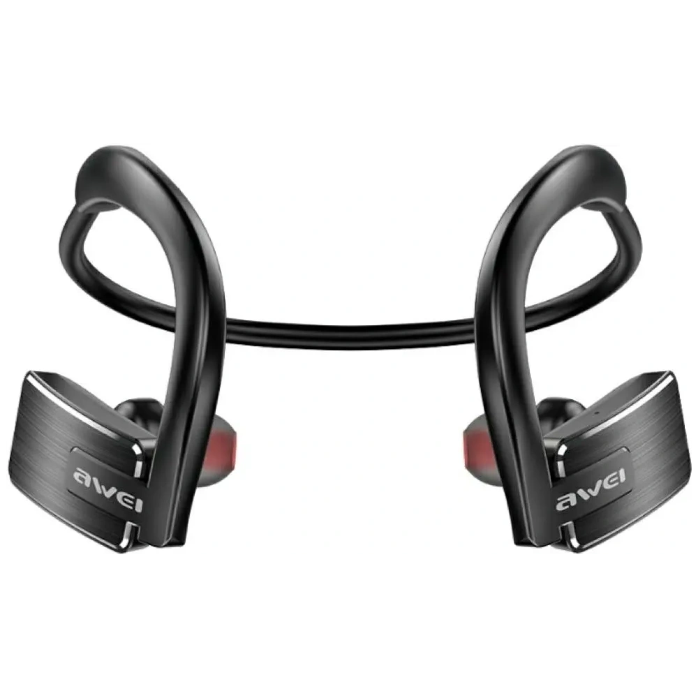 Wholesale AWEI E1BL Wireless In-Ear Headphones Bluetooth 5.3 Sports Black - AWEI254 - {ean13} - Hurt