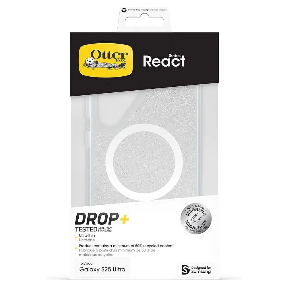 Hurtownia GSM - Samsung Otterbox React Magnet Galaxy S25 Ultra stardust - SMG1325 - {ean13} - Hurt