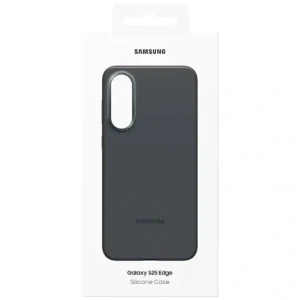 Samsung silikonový kryt Galaxy S25 Edge černý