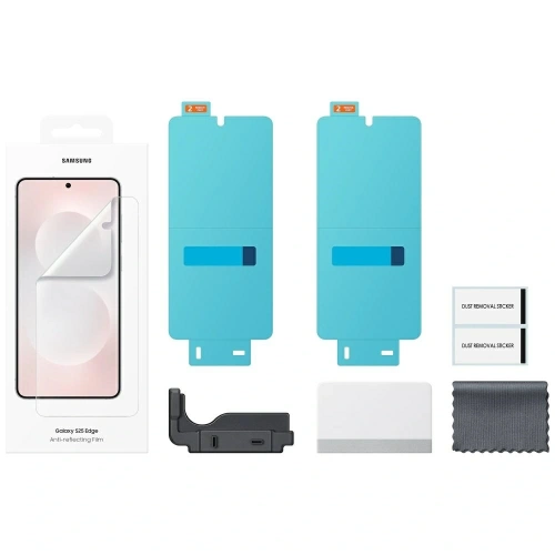 Folia ochronna Samsung Anti-reflecting Film do Galaxy S25 Edge przezroczysty [2 PACK]