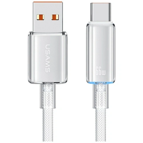 Kabel USB-A / USB-C USAMS Cloud Series US-SJ658 6A 12m biały