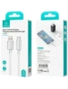 Hurtownia GSM - Cablul USAMS Cloud Series US-SJ658 USB-A / USB-C 6A 12m alb - USA1260 - {ean13} - Hurt