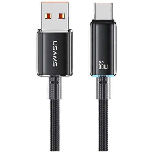 Kabel USB-A / USB-C USAMS Cloud Series US-SJ658 6A 12m czarny