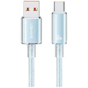 Hurtownia GSM - USAMS Cloud Sorozat US-SJ658 USB-A / USB-C Kábel 6A 12m kék - USA1262 - {ean13} - Hurt