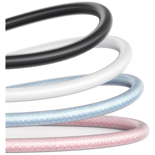 Kabel USB-A / USB-C USAMS Cloud Series US-SJ658 6A 12m różowy