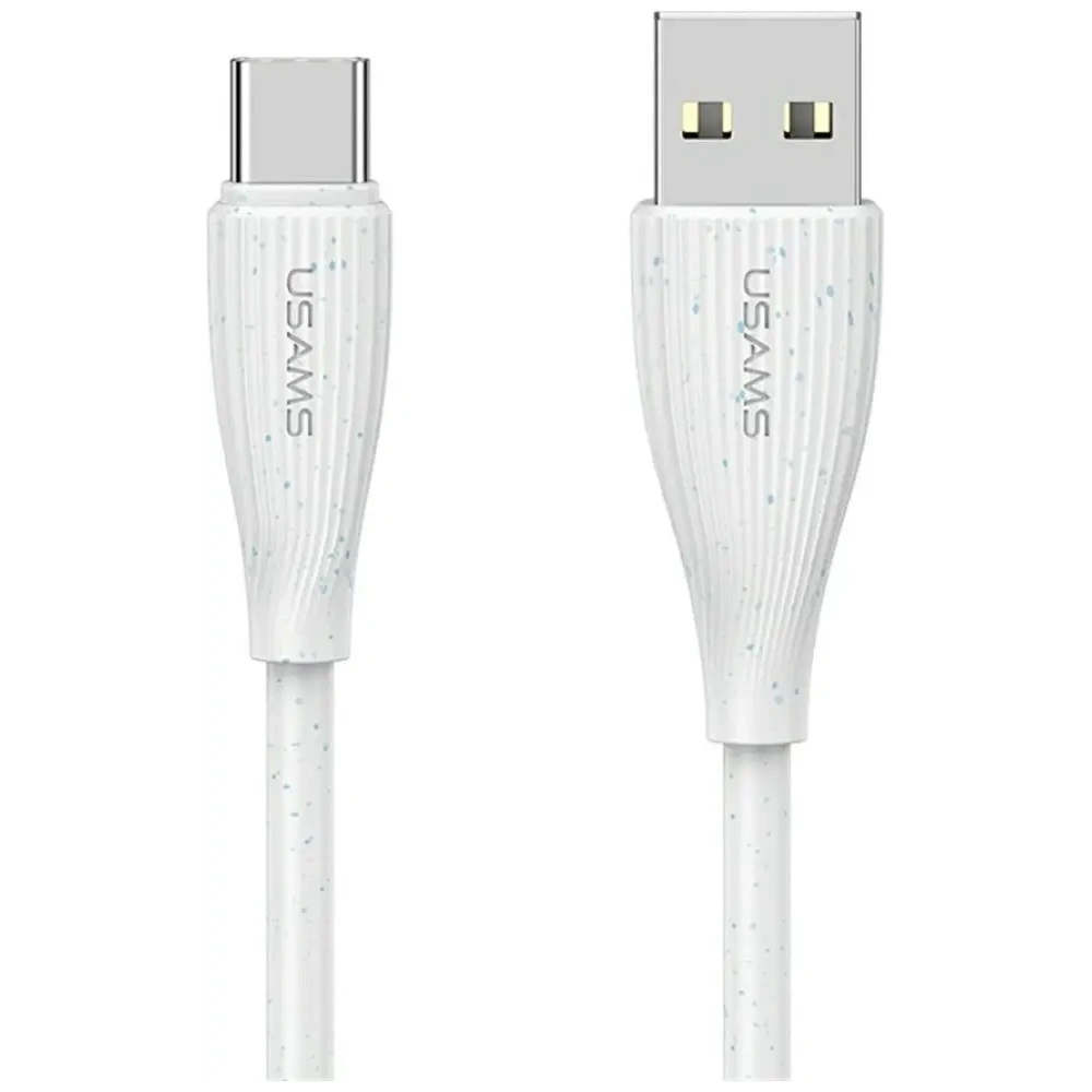 Hurtownia GSM - Cablu USAMS Green Series SJ714 USB-A / USB-C 18W 3A 1m alb - USA1264 - {ean13} - Hurt