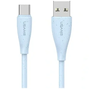 Hurtownia GSM - USAMS Zöld Sorozat SJ714 USB-A / USB-C Kábel 18W 3A 1m kék - USA1265 - {ean13} - Hurt