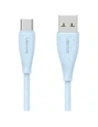 USAMS Zöld Sorozat SJ714 USB-A / USB-C Kábel 18W 3A 1m kék