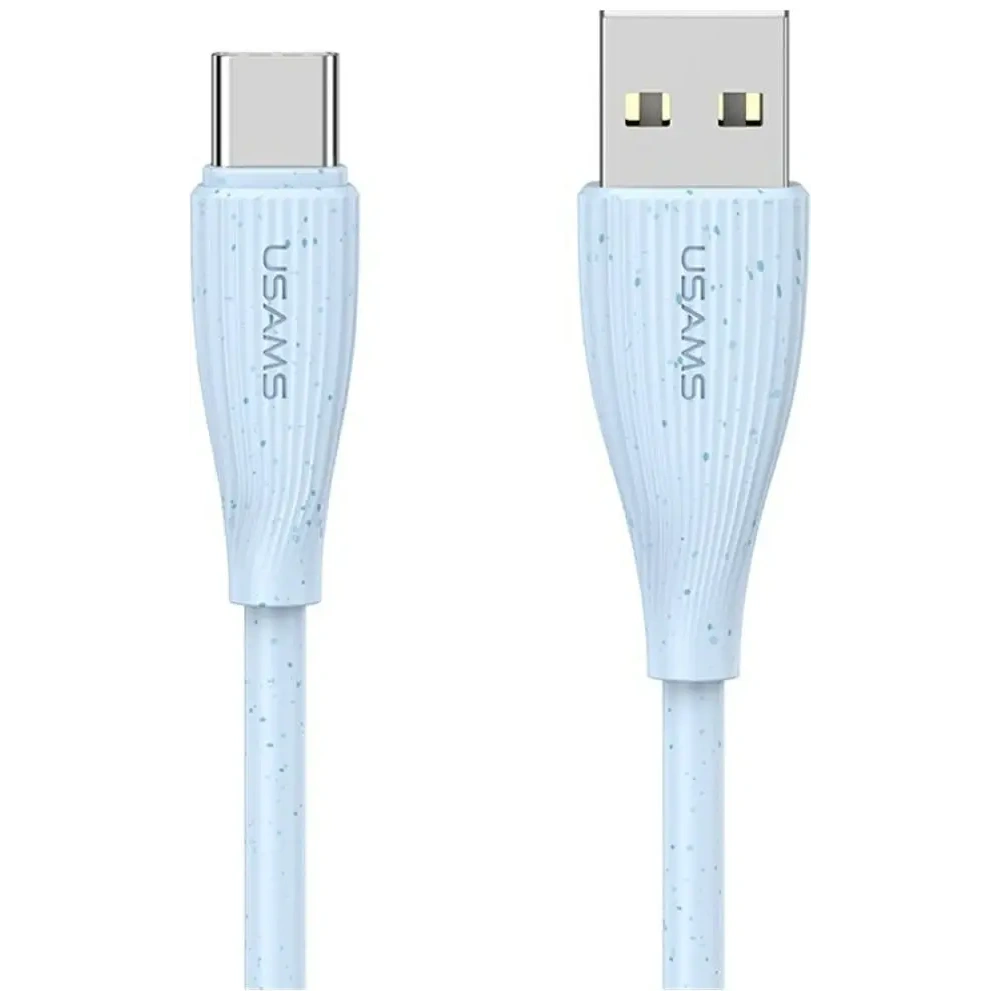 Hurtownia GSM - Cablu USAMS Green Series SJ714 USB-A / USB-C 18W 3A 1m albastru - USA1265 - {ean13} - Hurt
