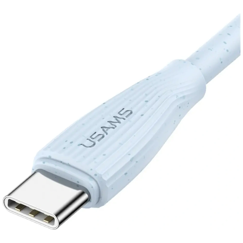 Hurtownia GSM - Cablu USAMS Green Series SJ714 USB-A / USB-C 18W 3A 1m albastru - USA1265 - {ean13} - Hurt