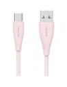 Hurtownia GSM - USAMS Zöld Sorozat SJ714 USB-A / USB-C Kábel 18W 3A 1m rózsaszín - USA1266 - {ean13} - Hurt