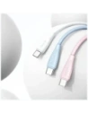 Hurtownia GSM - USAMS Zöld Sorozat SJ714 USB-A / USB-C Kábel 18W 3A 1m rózsaszín - USA1266 - {ean13} - Hurt