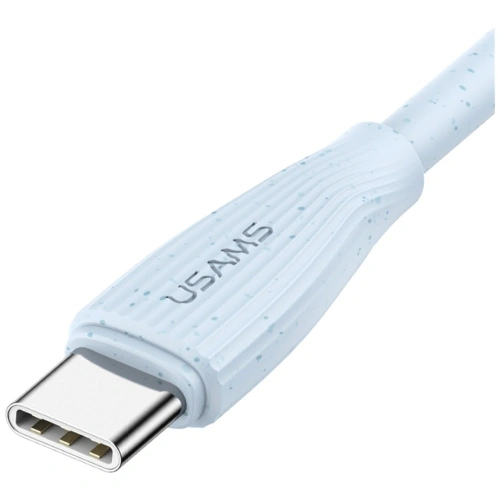 Kabel USB-C / USB-C USAMS Green Series SJ716 60W 1m różowy