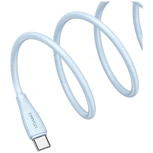 Kabel USB-C / USB-C USAMS Green Series SJ716 60W 1m różowy