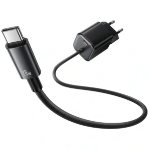 Hurtownia GSM - USAMS JC Sorozat CC261 20W GaN Mini Gyors Töltő 2xUSB-C fekete - USA1271 - {ean13} - Hurt