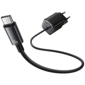 Hurtownia GSM - Încărcător de perete USAMS JC Series CC264 30W GaN Mini Fast Charge 2xUSB-C Alb - USA1272 - {ean13} - Hurt