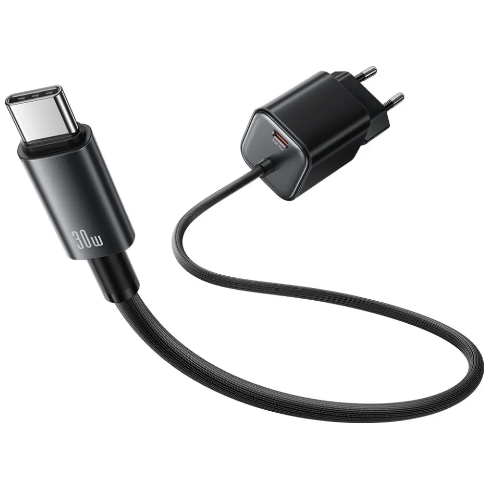 Wholesale USAMS JC Series CC264 30W GaN Mini Fast Charge 2xUSB-C White Wall Charger - USA1272 - {ean13} - Hurt