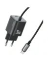 USAMS JC Series CC264 30W GaN Mini Fast Charger 2xUSB-C black