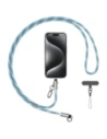 Wholesale USAMS SJ746 Phone lanyard with USB-C / Lightning charging cable 30W 1.2m blue - USA1283 - {ean13} - Hurt