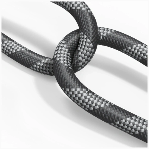 Smycz do telefonu z kablem do ładowania USB-C / Lightning USAMS SJ746 30W 1.2m zielony