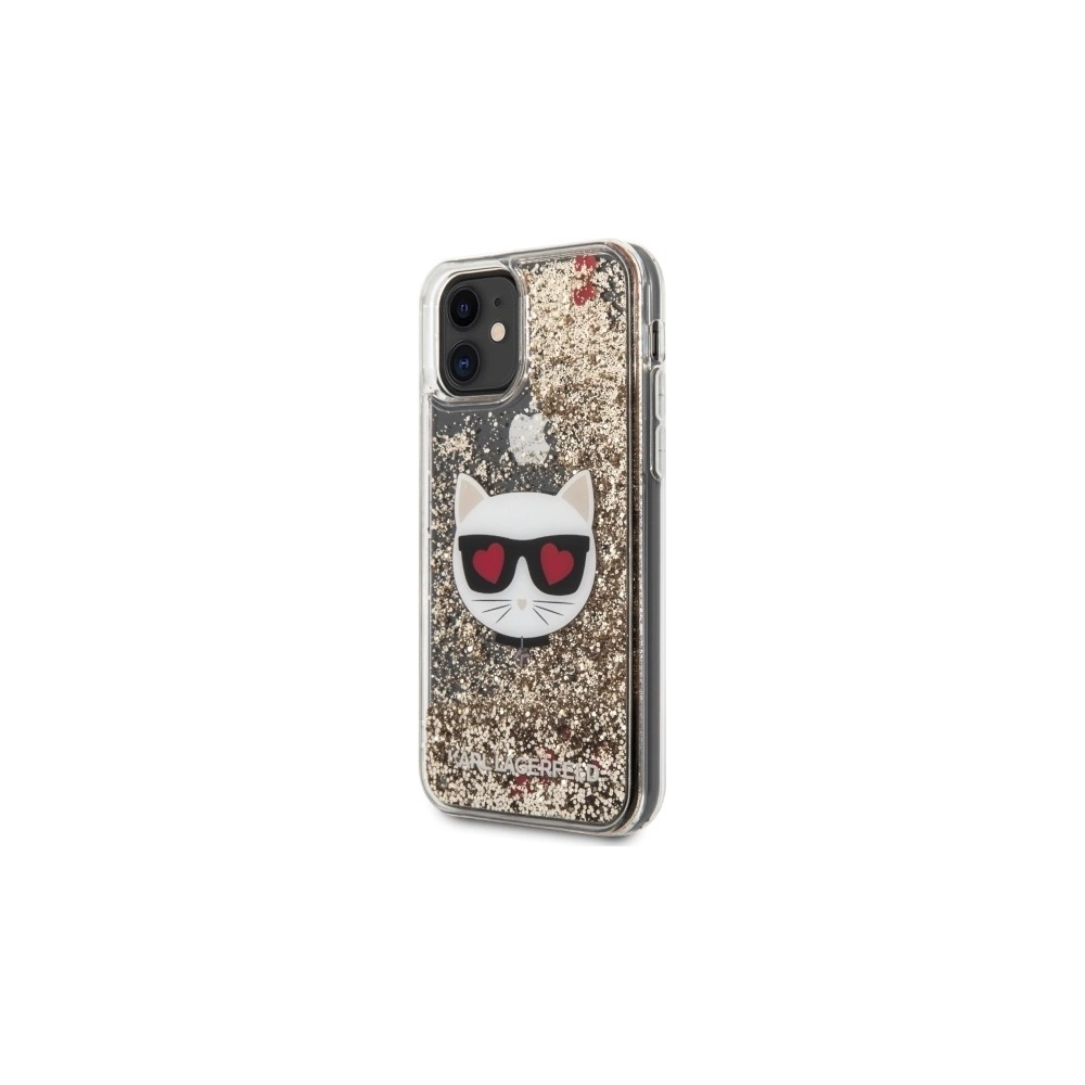 Hurtownia GSM - Etui Karl Lagerfeld KLHCN61LCGLGO Apple iPhone 11 hardcase zlatý/gold Glitter Choupette - KLD297GLT - {ean13} - Hurt