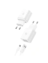 Hurtownia GSM - Ładowarka Sieciowa USAMS 2xUSB-A + kabel Micro/USB-A Fast Charging biała HC HCXLTZ02 - USA1286 - {ean13} - Hurt