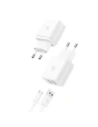 Hurtownia GSM - Ładowarka Sieciowa USAMS 2xUSB-A + kabel USB-C/USB-A Fast Charging biała HC HCXLTZ03 - USA1287 - {ean13} - Hurt