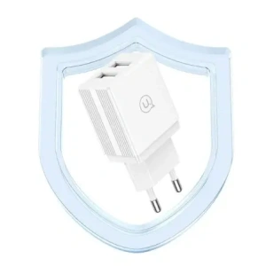 Hurtownia GSM - Ładowarka Sieciowa USAMS 2xUSB-A + kabel USB-C/USB-A Fast Charging biała HC HCXLTZ03 - USA1287 - {ean13} - Hurt