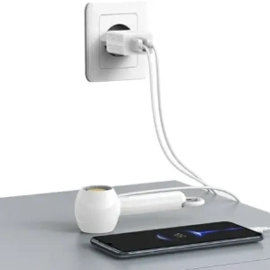 Hurtownia GSM - Ładowarka Sieciowa USAMS 2xUSB-A + kabel USB-C/USB-A Fast Charging biała HC HCXLTZ03 - USA1287 - {ean13} - Hurt