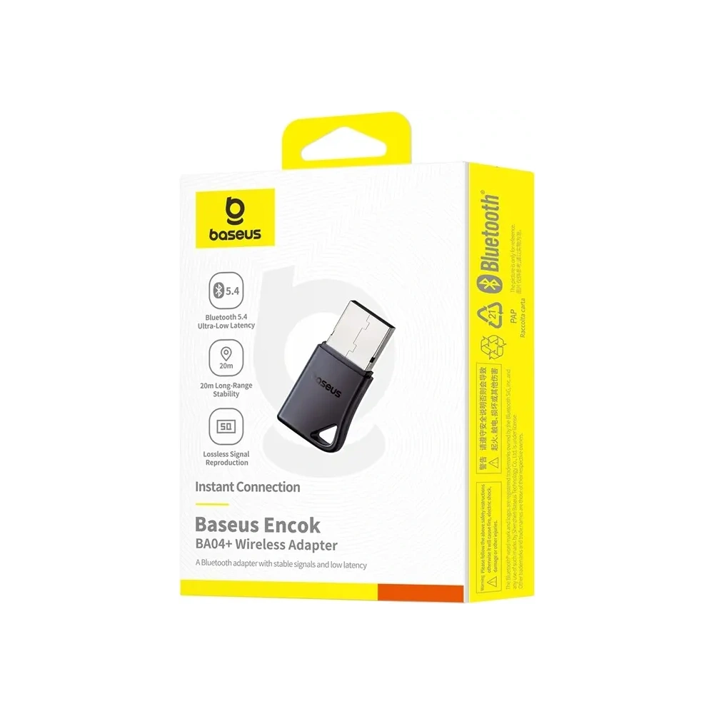 Wholesale Baseus Encok BA04+ USB Adapter Bluetooth 5.4 - BSU8967 - {ean13} - Hurt