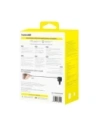 Hurtownia GSM - Încărcător auto Baseus Enjoyment Max cu cabluri USB-C și Lightning 60W Negru - BSU8968 - {ean13} - Hurt