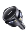 Wholesale Baseus Enjoyment Max Car Charger with 2xUSB-C Cables 60W Black - BSU8969 - {ean13} - Hurt