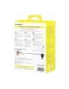 Hurtownia GSM - Baseus Enjoyment Max Auto Nabíječka USB-A, USB-C s USB-C, Lightning Kabely 90W Černá - BSU8970 - {ean13} - Hurt