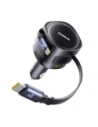 Wholesale Baseus Enjoyment Max Car Charger USB-A, USB-C with 2xUSB-C Cables 90W Black - BSU8971 - {ean13} - Hurt