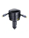 Wholesale Baseus Enjoyment Max Car Charger USB-A, USB-C with 2xUSB-C Cables 90W Black - BSU8971 - {ean13} - Hurt