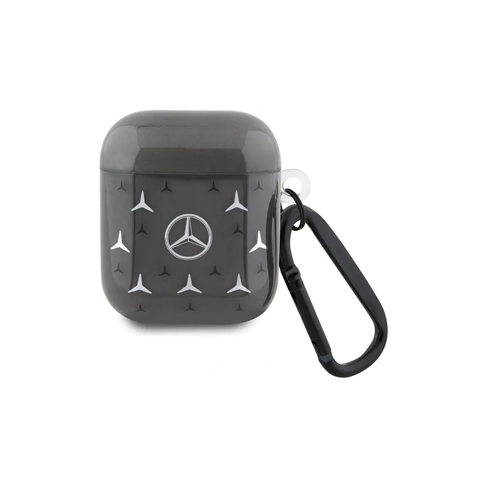 Hurtownia GSM - Mercedes MEA28DPMGS Apple AirPods 1/2 Große Sternmuster-Hülle schwarz - MRS316 - {ean13} - Hurt