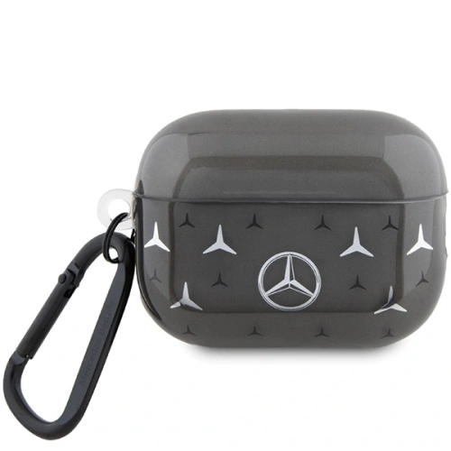 Etui Mercedes MEAP28DPMGS Apple AirPods Pro 2 Large Star Pattern cover czarny
