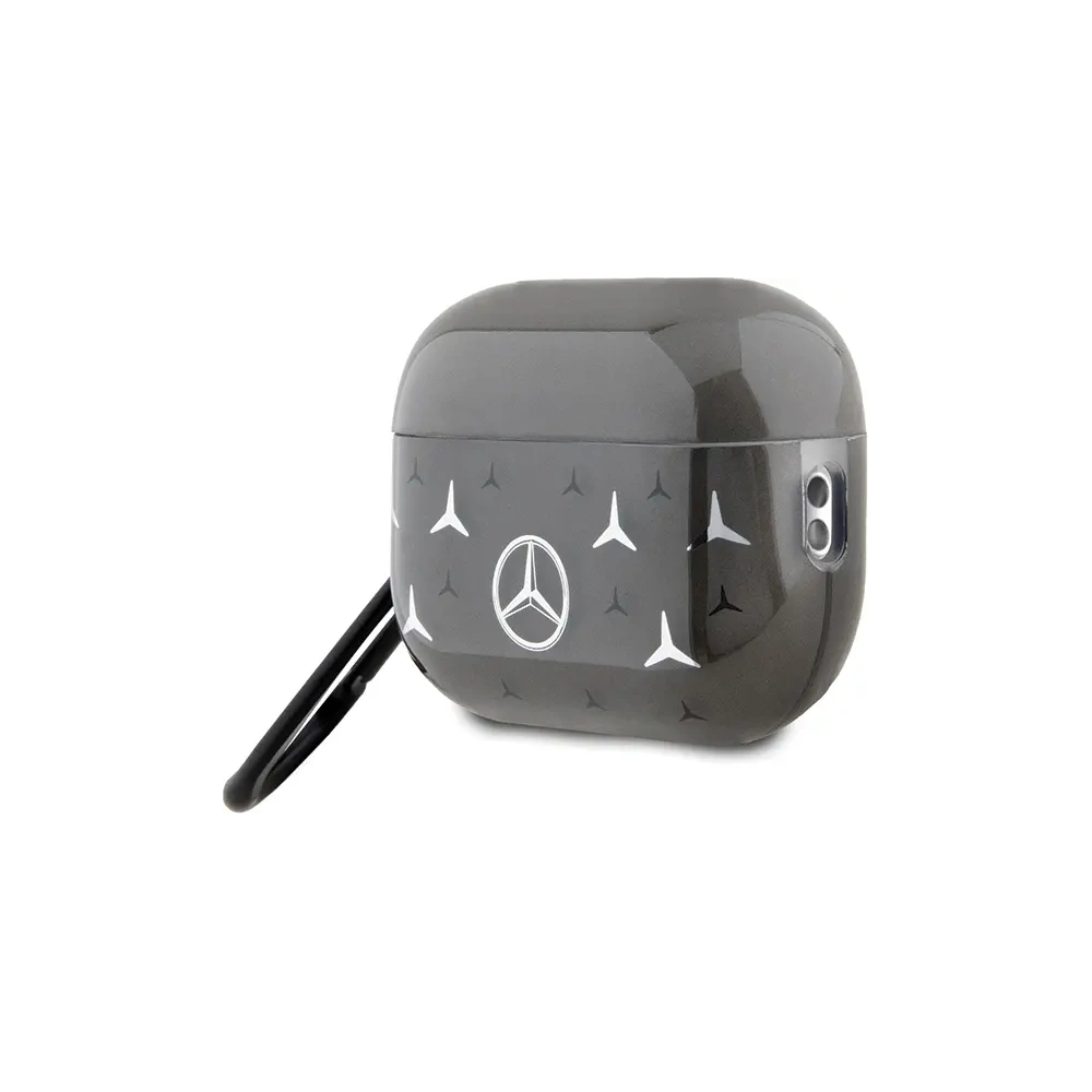 Hurtownia GSM - Etui Mercedes MEAP28DPMGS Apple AirPods Pro 2 Large Star Pattern cover czarny - MRS320 - {ean13} - Hurt