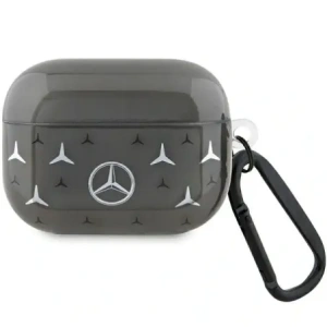 Hurtownia GSM - Etui Mercedes MEAP8DPMGS Apple AirPods Pro Large Star Pattern cover czarny - MRS322 - {ean13} - Hurt