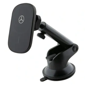 Hurtownia GSM - Uchwyt samochodowy do kartki / na szybę z ładowarką bezprzewodową Mercedes MEWCCGSLK 15W Silver Stars MagSafe czarny - MRS334 - {ean13} - Hurt
