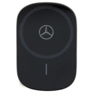 Hurtownia GSM - Uchwyt samochodowy do kartki / na szybę z ładowarką bezprzewodową Mercedes MEWCCGSLK 15W Silver Stars MagSafe czarny - MRS334 - {ean13} - Hurt
