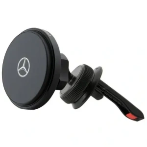Hurtownia GSM - Uchwyt samochodowy do kartki / na szybę z ładowarką bezprzewodową Mercedes MEMWCCK 15W Silver Stars MagSafe czarny - MRS335 - {ean13} - Hurt