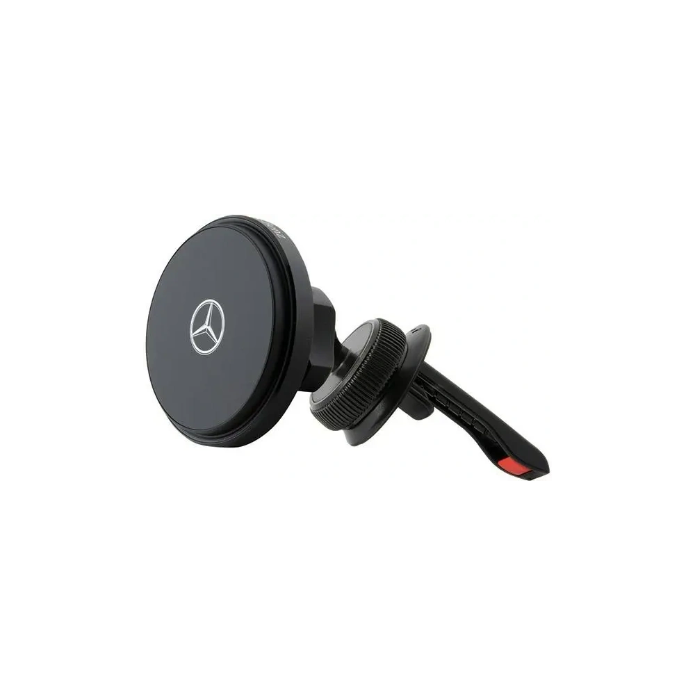 Hurtownia GSM - Uchwyt samochodowy do kartki / na szybę z ładowarką bezprzewodową Mercedes MEMWCCK 15W Silver Stars MagSafe czarny - MRS335 - {ean13} - Hurt