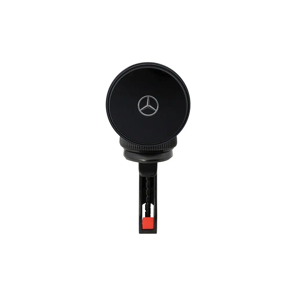 Hurtownia GSM - Uchwyt samochodowy do kartki / na szybę z ładowarką bezprzewodową Mercedes MEMWCCK 15W Silver Stars MagSafe czarny - MRS335 - {ean13} - Hurt